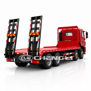 8x4 Heavy Duty <b>Flatbed</b> Transport <b>Truck</b> Heavy Duty Cargo <b>Truck</b> Heavy Haul <b>Flatbed</b> <b>Truck</b> for Excavator and Construction Machinery - Product Image 5