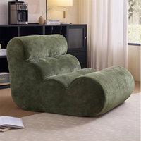 Sofá Individual en Forma de L Chesterfield de PU Comprimido al Vacío con Respaldo Acolchado, Estilo Karting, para Sala de Estar, Ocio y Descanso