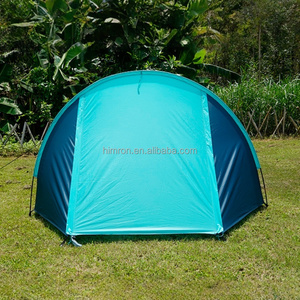 Tente de montagne coupe-vent à double couche pour 4 personnes, imperméable, avec poteaux en fibre de verre, abri ultraléger pour la randonnée et le camping - Product Image 6
