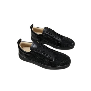 2026 Original <b>Top</b> Designer Factory Red Bottom PU Upper Casual Shoes Comfortable Soft Pedal Head <b>Walking</b> Sports Genuine Leather - Product Image 5