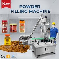 Machine de remplissage automatique 300g à tête unique pour bouteilles en verre, bouteilles PET, pots, assaisonnements, poudres d'épices, cumin, poudre de piment