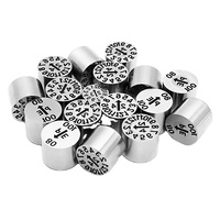 Timbres à date personnalisés en acier inoxydable Sus420 S316 pour moules d'injection