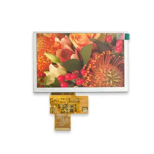 Özel 3.5 4.3 5 5.5 7 10.1 inç mcu rgb spi mipi ttl edp lvds arayüzü lcd ekran ips paneli tft lcd ekran modülü