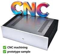 Boîtier en alliage d'aluminium pur ultra-fin usiné CNC, 430*310*120mm, en stock, pour dissipateur thermique Raspberry Pi
