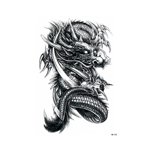 Pegatinas de <span class=keywords><strong>Tatuaje</strong></span> de Dragón para Brazo y <span class=keywords><strong>Hombro</strong></span>, Novedad 2025, Pegatinas de <span class=keywords><strong>Tatuaje</strong></span> Geniales para Adultos, para Hombres y Mujeres - Product Image 4