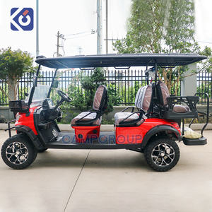 Voiture de golf électrique tout-terrain surélevée à batterie au lithium <span class=keywords><strong>6</strong></span> places CAMP Sightseeing Golf <span class=keywords><strong>Cart</strong></span> Club Car - Product Image 3