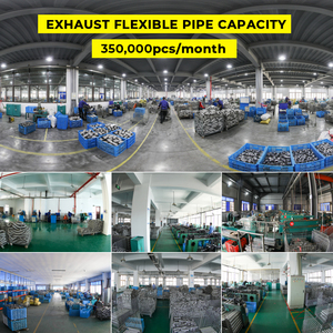 Ống xả linh hoạt dưới ống với núm vú xe Hệ thống ống xả linh hoạt nhà sản xuất ống - Product Image 5