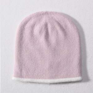 Gorro de Punto Clásico de Lana Larga, Suave y Cálido para Adultos, con Logotipo Personalizado al por Mayor, Unisex, para Invierno - Product Image 1