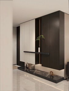 Consola Flotante Delgada Personalizada para Recibidor, Montada en la Pared con Almacenamiento Oculto para Apartamentos Pequeños y Espacios Reducidos en el Vestíbulo - Product Image 2