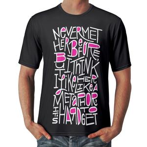 T-shirt a Maniche Corte Serie Minimalista Tinta Unita, Traspiranti, Alla Moda, T-shirt Personalizzate per Uomo - Product Image 4