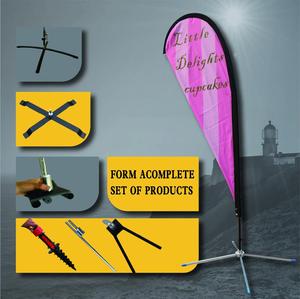 Bandera gigante tipo Flutter, bandera pequeña tipo Swooper para campaña - Product Image 4