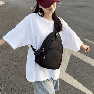 Custom Logo Mini Backpack <b>Large</b> Oxford Student Leisure Fitness Bag Waterproof Travel Geometric Polyester Letters <b>Printing</b> - Product Image 2