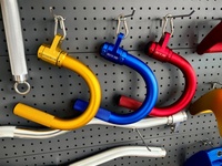 Barres de poignée en aluminium de qualité commerciale pour équipement de fitness, accessoires de câble pour entraînement, barres de traction