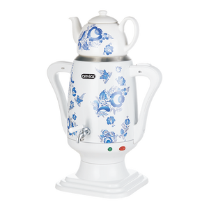 Samovar Turco ORVICA per Tè, Classico Antico, 4L, Set Samovar Russo, Set Bollitore per Tè Turco ORM-3309 - Product Image 4