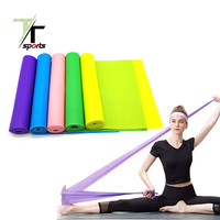 Banda Elástica de Resistencia para Yoga, Fisioterapia y Ejercicio en Casa, de Látex Ultraligero y Duradero, 1.5m*15cm