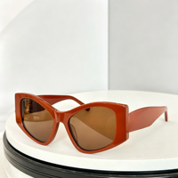 Lunettes de soleil unisexes tendance, surdimensionnées, avant-gardistes, carrées, à monture intégrale, avec verres dégradés et protection UV400, Nouveauté 2026