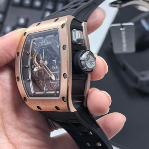RM30-01 High-quality men's mechanical <b>watch</b>, tonneau-shaped automatic movement, sporty design, business <b>watch</b>. - Product Image 2