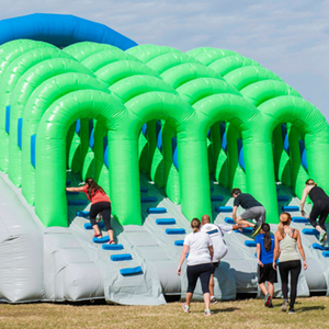 Chất lượng hàng đầu Inflatable 5K chướng ngại vật làm bằng PVC cho sử dụng thương mại - Product Image 5