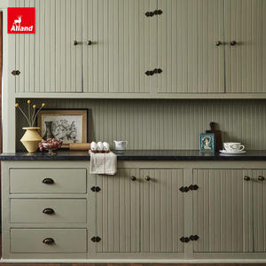 Armoire de cuisine moderne Allandgroup Craftsman, base de rangement écologique de style européen, porte en panneau de bois, pour salle à manger, cuisine - Product Image 2