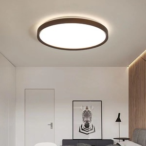 New Chinese Style Ultra Thin <b>Ceiling</b> <b>Light</b> Led Living Room Bedroom Solid Wood Modern Simple Eye Protecting - Product Image 2