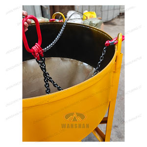 Semen Mortar cor Hopper persegi putaran menara derek ember konstruksi Hopper harga murah - Product Image 4