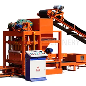 China Supplier Full-automatic QTJ4-25 Block Making Building Machine Manufacturer For Sale