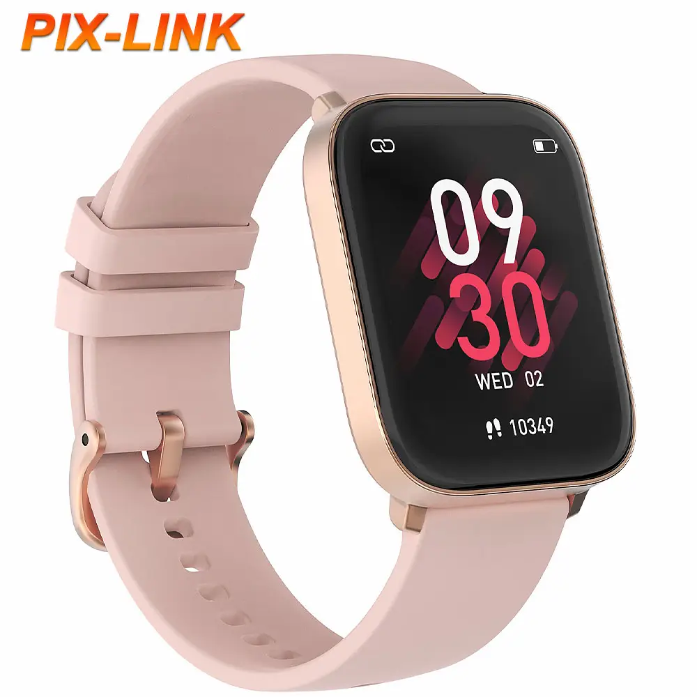 PIX-LINK OEM IP68 Waterproof Smart Bracelet heart rate monitor pedometer bracelet GPS Fitness Tracker Health Sport Watch