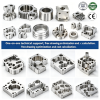 Pièces métalliques de précision CNC à prototype rapide 3/4/5 axes, pièces usinées en aluminium sur mesure, services d'usinage CNC