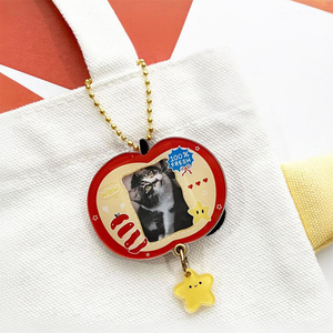 Spot New Arrival Slide Photo Frame <b>Keychain</b> Acrylic 1-inch Idol Photo Holder Wholesale Manufacturer <b>Keychain</b> Pendant - Product Image 3
