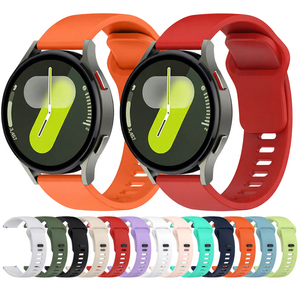 Bracelet de montre sport de luxe bicolore Trendybay pour Samsung Watch 7 6 5 <span class=keywords><strong>4</strong></span> 20mm 22mm, bracelet en caoutchouc réglable pour Xiaomi <span class=keywords><strong>Mi</strong></span> Watch 8 - Product Image 1