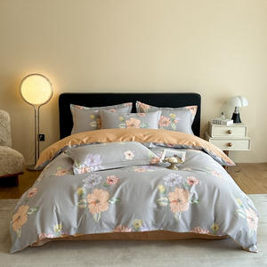 Set di trapunte da sette pezzi in puro cotone di alta qualità resistente all'acqua 300tc Thread Count stagione autunnale stile fresco pulito - Product Image 3