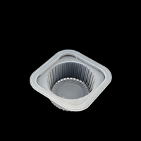 Barquettes carrées personnalisables en PET de qualité alimentaire pour gâteaux de lune et boîtes de rangement pour desserts, pour l'emballage alimentaire