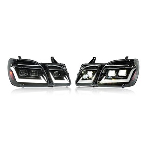 Nuevos faros LED modificados de 6000K para LX470 98-07, 12V con efecto de agua que fluye, faros LED de 12V para LX470, nuevos 60 - Product Image 1