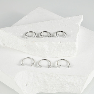 <span class=keywords><strong>Piercing</strong></span> de acero inoxidable con rosca interna: anillo de nariz, barra delgada, herradura, anillo de labio, estrella, corazón, barra curva, <span class=keywords><strong>piercing</strong></span> de ceja. Venta directa de fábrica. - Product Image 5