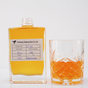 Bouteille en verre carrée de haute qualité Offre Spéciale de <span class=keywords><strong>250</strong></span> ml pour le whisky - Product Image 5