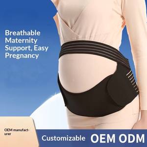 Doğum Öncesi Nefes Alabilen Karın Destekleyici Bel Kemeri XXL Orta/Geç Gebelik ISO12385CE Sertifikalı Polyester Malzeme - Product Image 3