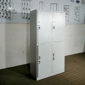 Casier de vestiaire en acier à 4 portes pour auberge de jeunesse, armoire de rangement métallique pour salle de sport, casier pour personnel à <span class=keywords><strong>vendre</strong></span> - Product Image 6