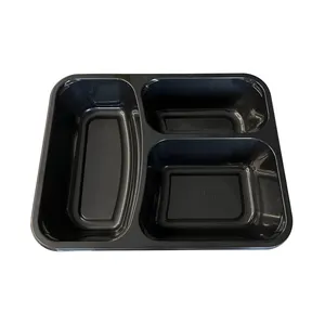供应商Cpet托盘即食托盘塑料CPET食品托盘容器安全Cpet面包店航空食品包装