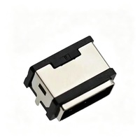 Connecteur USB Type-A étanche USB2.0 90 degrés horizontal DIP & SMT, prise femelle 4 broches en matériau LCP pour port de câble de charge