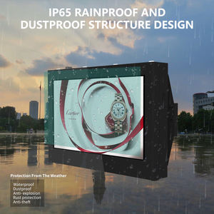 43 inch Độ sáng cao treo tường IP65 ngoài trời không thấm nước TV <span class=keywords><strong>LCD</strong></span> Wall Mount kỹ thuật số biển quảng cáo Totem hiển thị - Product Image 5