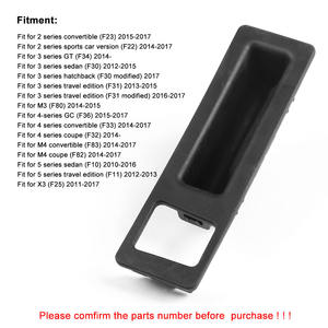 Interrupteur de déverrouillage du coffre et du hayon pour BMW Série 5, pièce compatible 51247368753 - Product Image 2