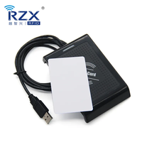 Étanche NFC Puce USB ISO14443A ISO15693 13.56MHz HF Bureau Noir RFID Programmable Tablette Carte À Puce RFID Tag Reader Writer