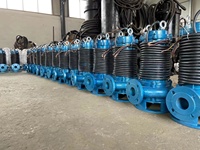 Pompes à eaux usées industrielles résistantes submersibles de pompe à eau centrifuge de rendement élevé