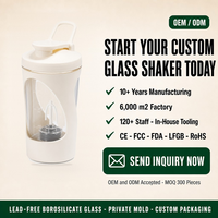 Bouteille shaker automatique pour les voyages et les activités de plein air, rechargeable par USB, 400 ml, gobelet mélangeur de protéines électrique