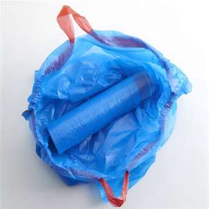 Bolsa de Basura de Plástico Desechable, Biodegradable y Reciclable de Alta Resistencia Tailin con Cordón - Product Image 1