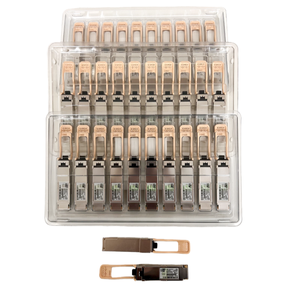 Módulo Óptico Transceptor de Fibra QSFP-100G-SR4-S 100GBASE-SR4 QSFP28 850nm 100m MTP/MPO MMF - Product Image 1