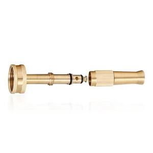 高圧真鍮3/4 "女性用スプレーノズル調整可能フローガーデン水まき車用ペットシャワー多機能水鉄砲 - Product Image 2