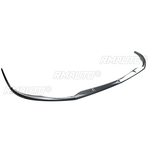 5Pcs Car Front Bumper Lip Diffuser Spoiler <b>Splitter</b> for Mercedes-Benz C-class W205 C205 S205 C63 C63s Only AMG 2015-2022 - Product Image 2