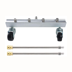 Nettoyeur de châssis de voiture 13'' pour lavage à pression avec lance angulaire à 45 degrés, 4 buses de pulvérisation, prise mâle 1/4'' – Outils de nettoyage automobile - Product Image 1