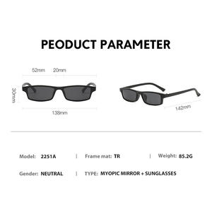 サングラスのDLC2247PC偏光ナイトビジョンクリップgafas de sol para hombre - Product Image 2
